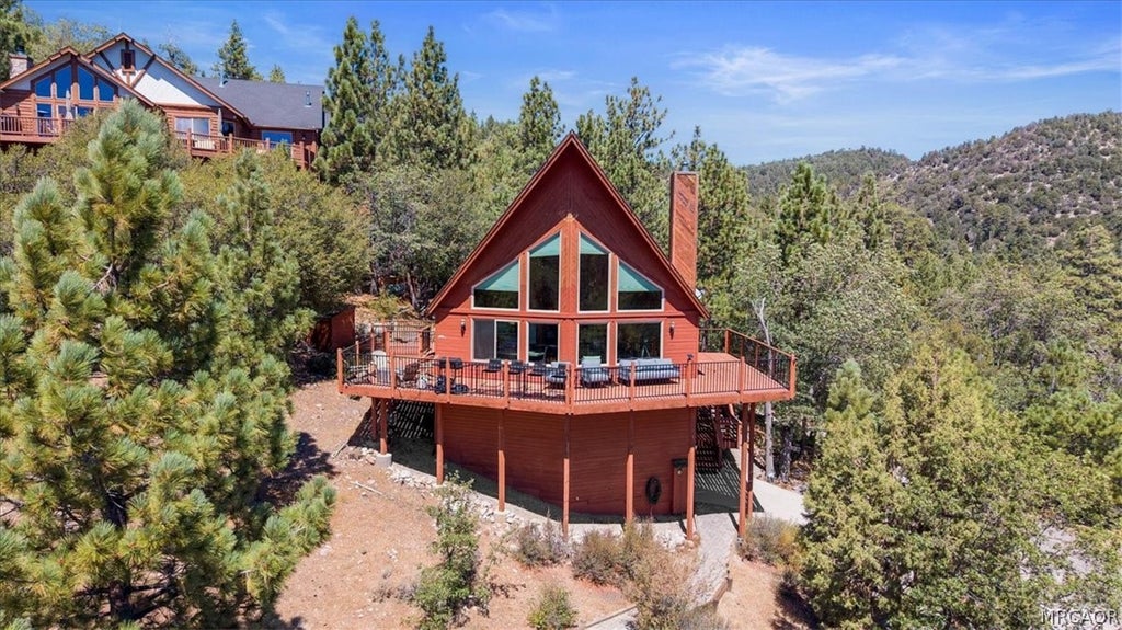 Photo of 1309 Ridge Road, Fawnskin, CA 92333 (MLS # 32602093)