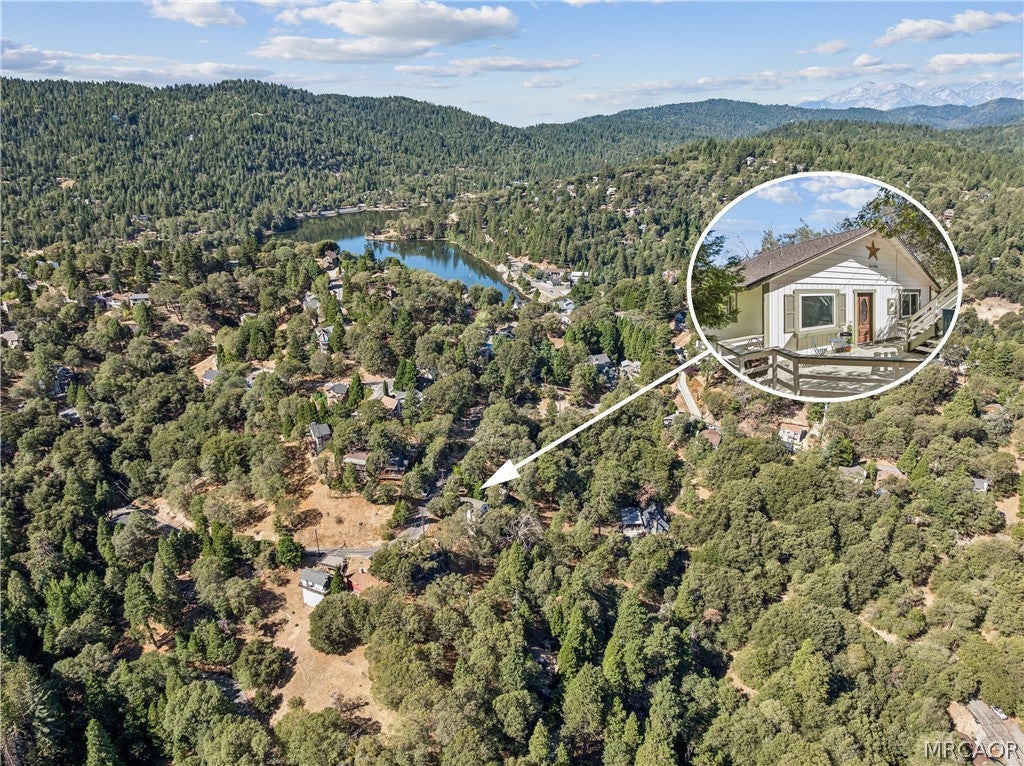Photo of 24798 Edelweiss Drive, Crestline, CA 92325 (MLS # 32602141)