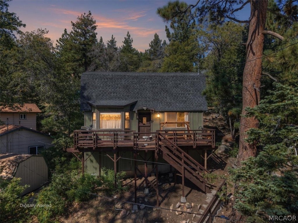 Photo of 1290 Pigeon Road, Fawnskin, CA 92315 (MLS # 32602301)