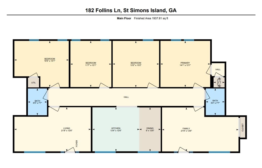 St Simons Island, Georgia 31522, United States, ,Residential,Active,151483