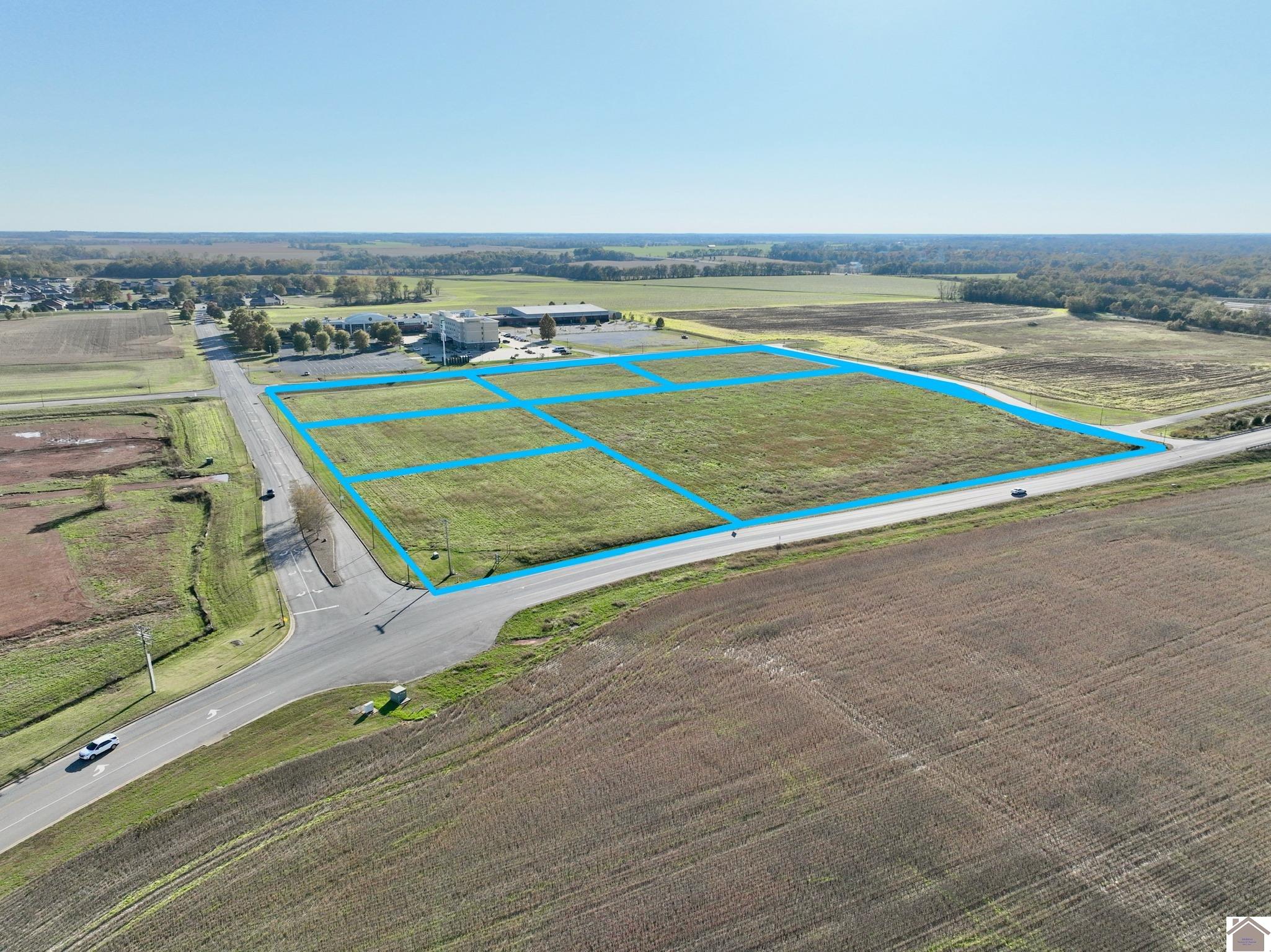 Corner of Lover Ln. and Conference Center Dr.