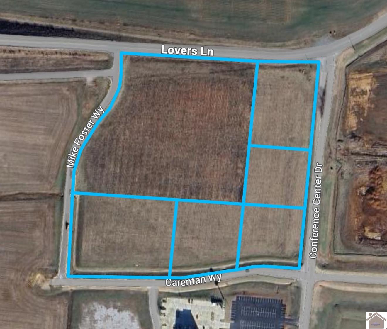 Corner of Lover Ln. and Conference Center Dr.