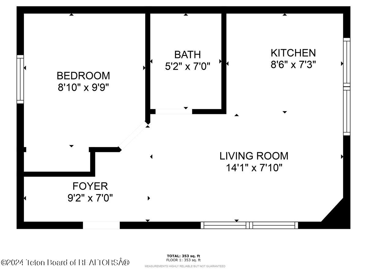 Victor, Idaho 83455, United States, 1 Bedroom Bedrooms, ,1 BathroomBathrooms,Residential,Active,62542
