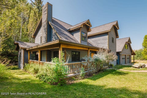 Photo of 7650 PORCUPINE CREEK Road, Jackson, WY 83001 (MLS # 26-1088)