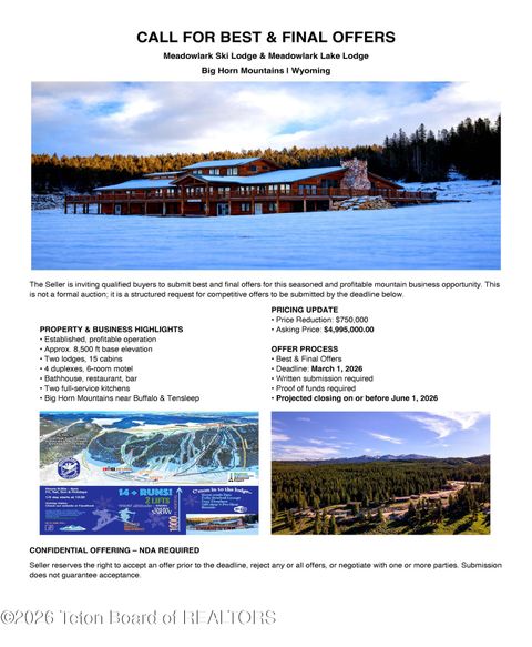 Photo of E Hwy 16, Ten Sleep, WY 82442 (MLS # 26-36)