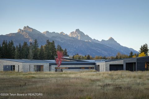 Photo of 7020 N Bar B Bar Road, Jackson, WY 83001 (MLS # 26-552)