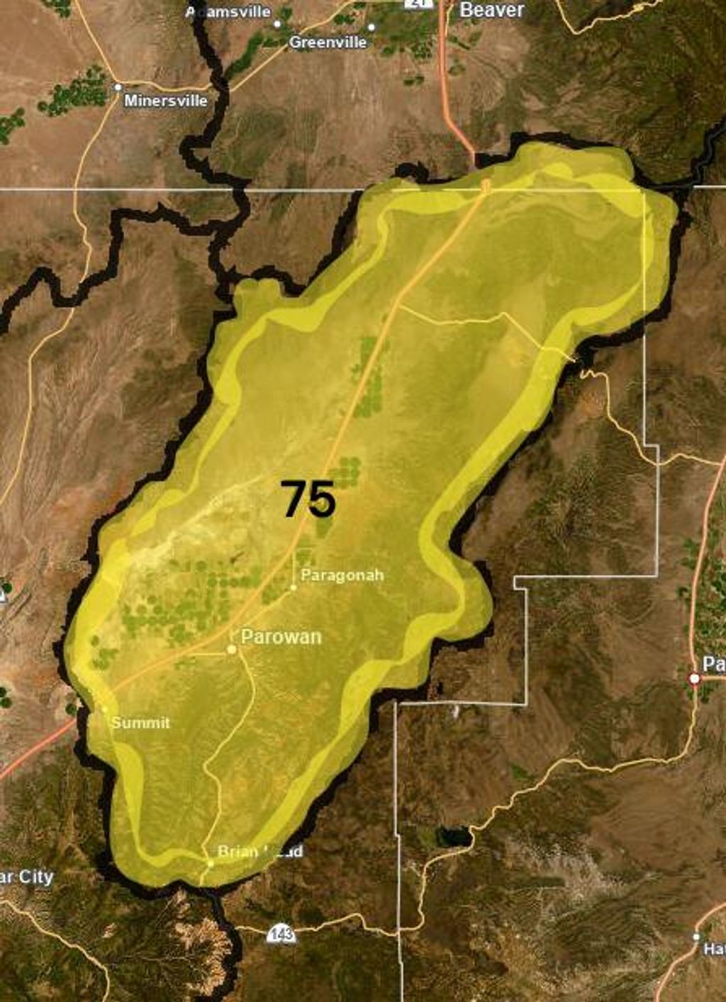 Photo of 1 acre foot water #75-2259, Parowan, UT 84761 (MLS # 114248)