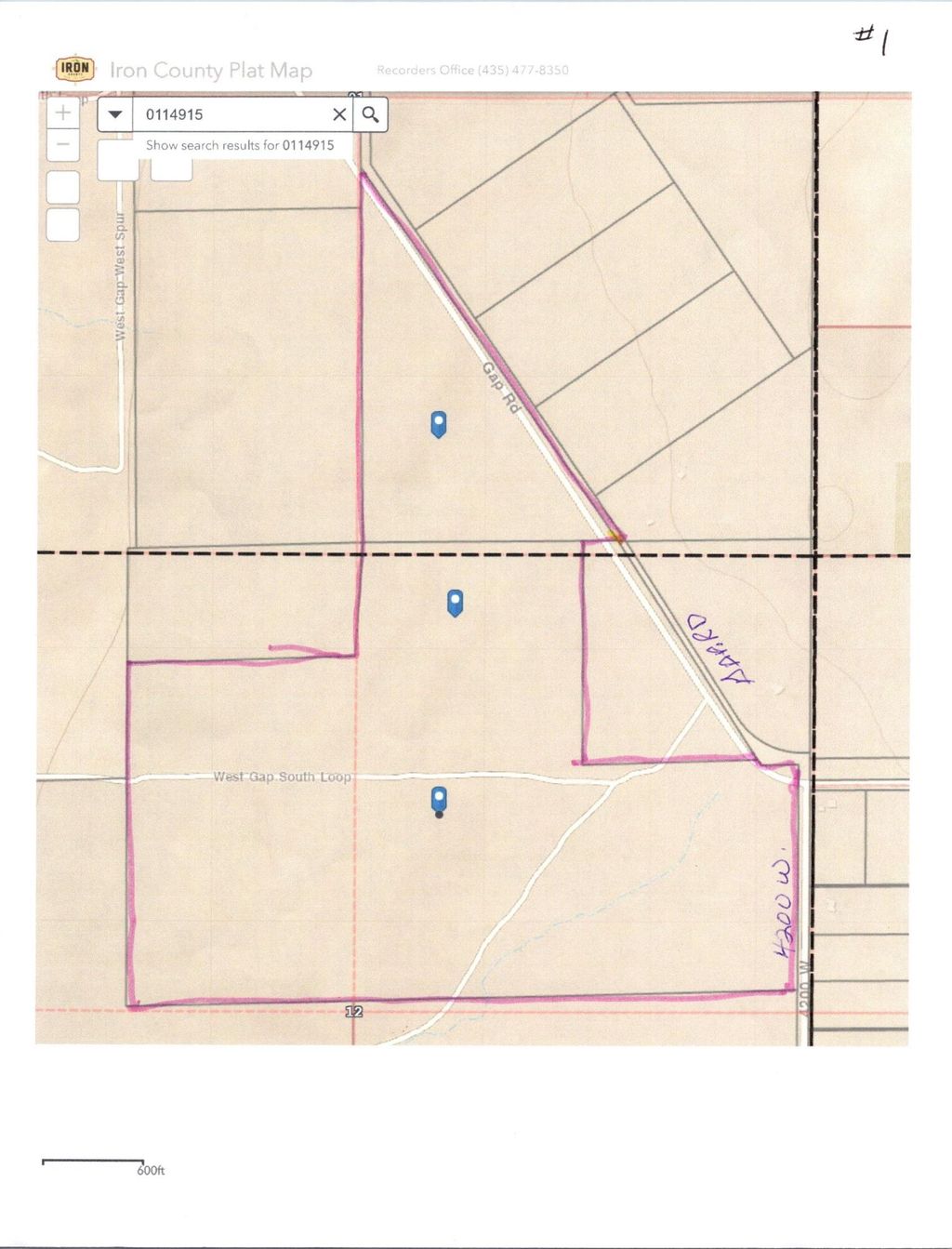 Photo of 21705 Gap Rd Near 4200 W, Parowan, UT 84761 (MLS # 109494)