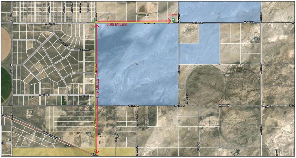 Photo of 20 Sec10 T35S R17W #E1/2SE1/4SE1/4, Beryl, UT 84714 (MLS # 116775)