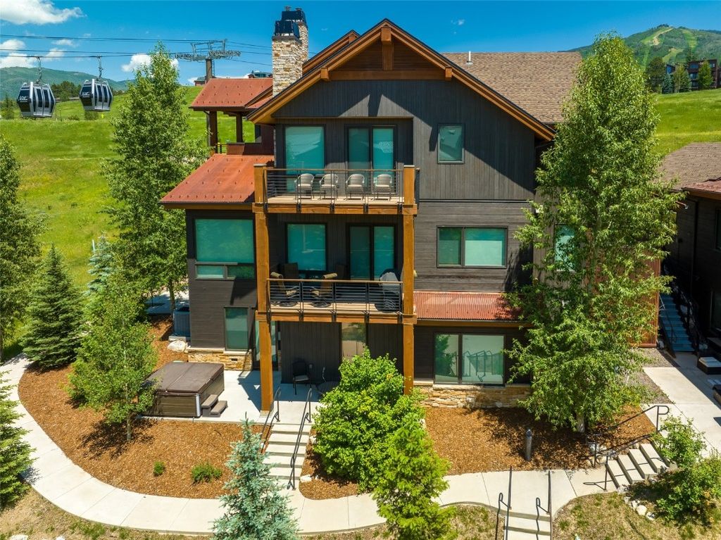 Photo of 1468 Bangtail Way #C, Steamboat Springs, CO 80487 (MLS # S1064566)
