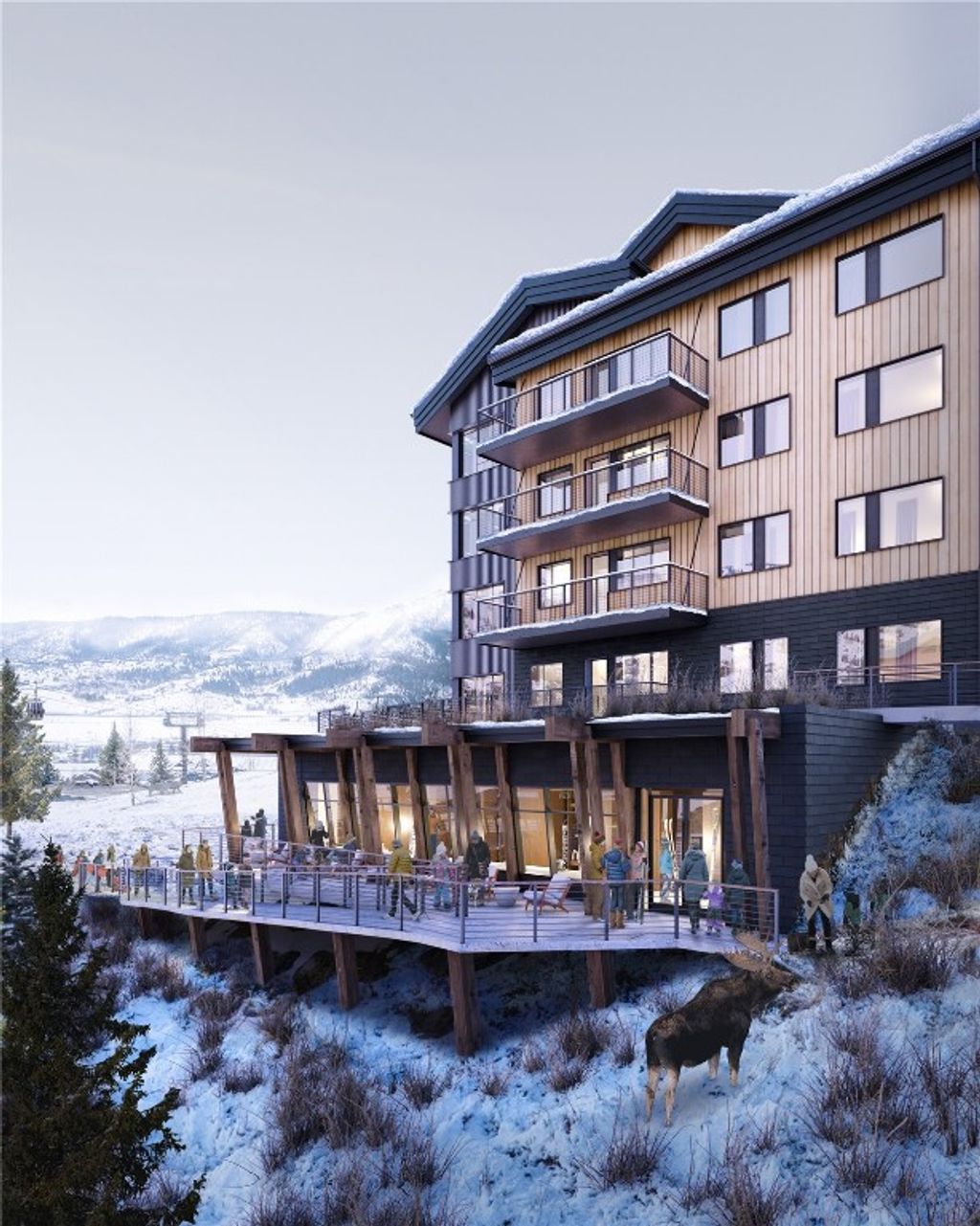Photo of 1550 AMBLE Drive #211, Steamboat Springs, CO 80487 (MLS # S1065986)