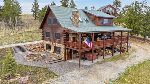 Photo of 3418 High Creek Road, Fairplay, CO 80440 (MLS # S1067839)