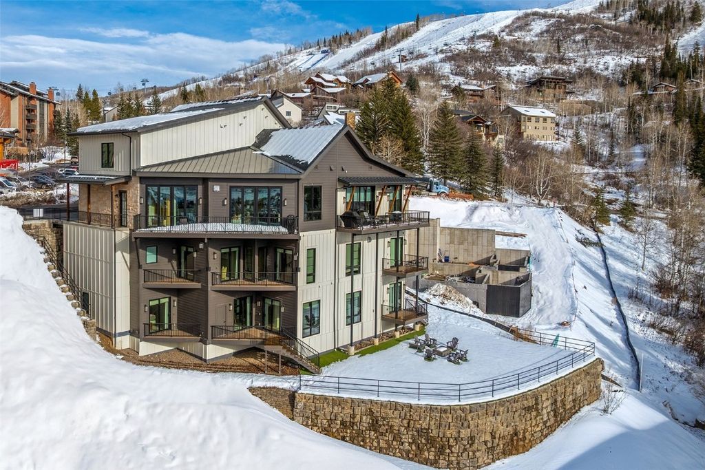 Photo of 2408 Chutes Lane #Right Side of Duplex, Steamboat Springs, CO 80487 (MLS # S1061135)