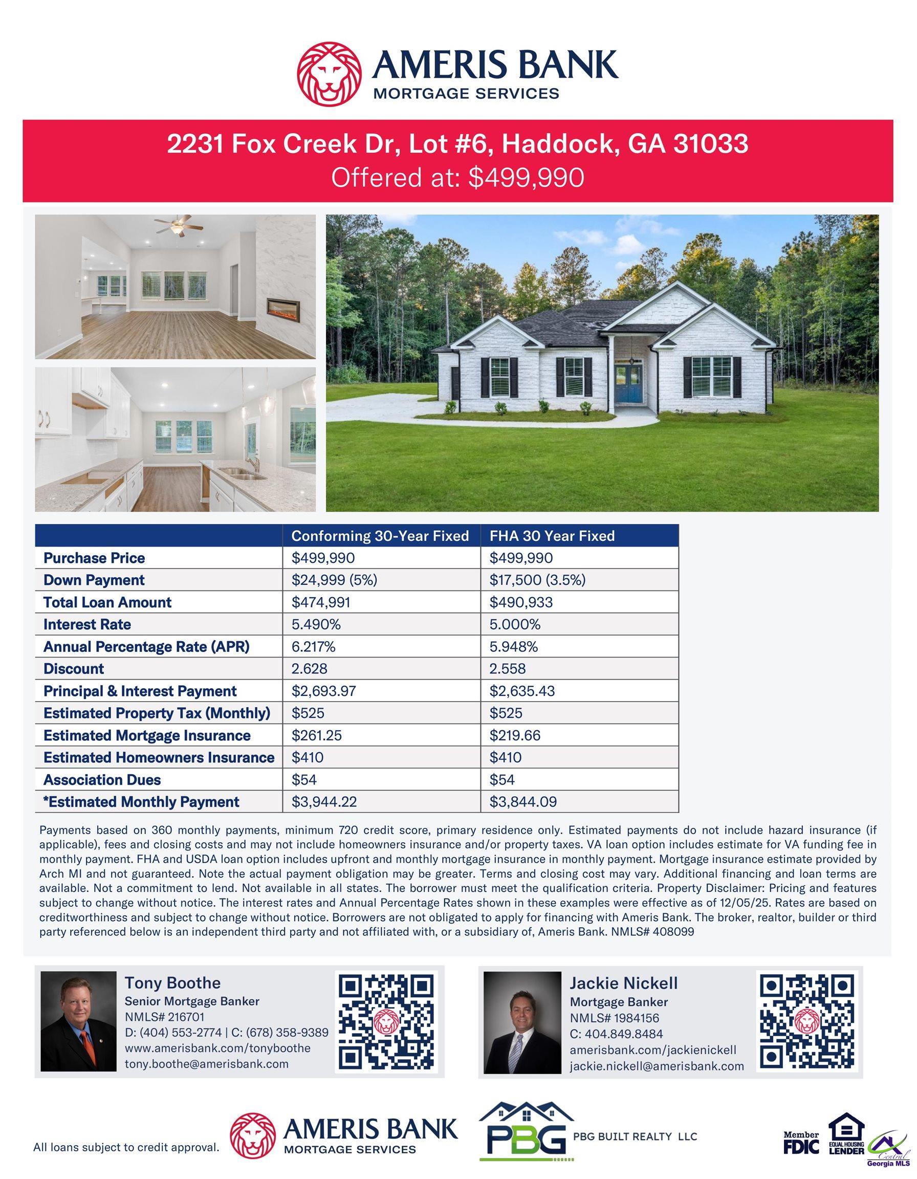 2231 Fox Creek Dr Lot 6