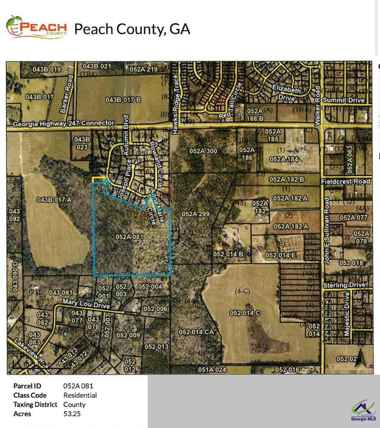 53.91 Acres Anna Marie Circle (Autumn Cove Subdivision)