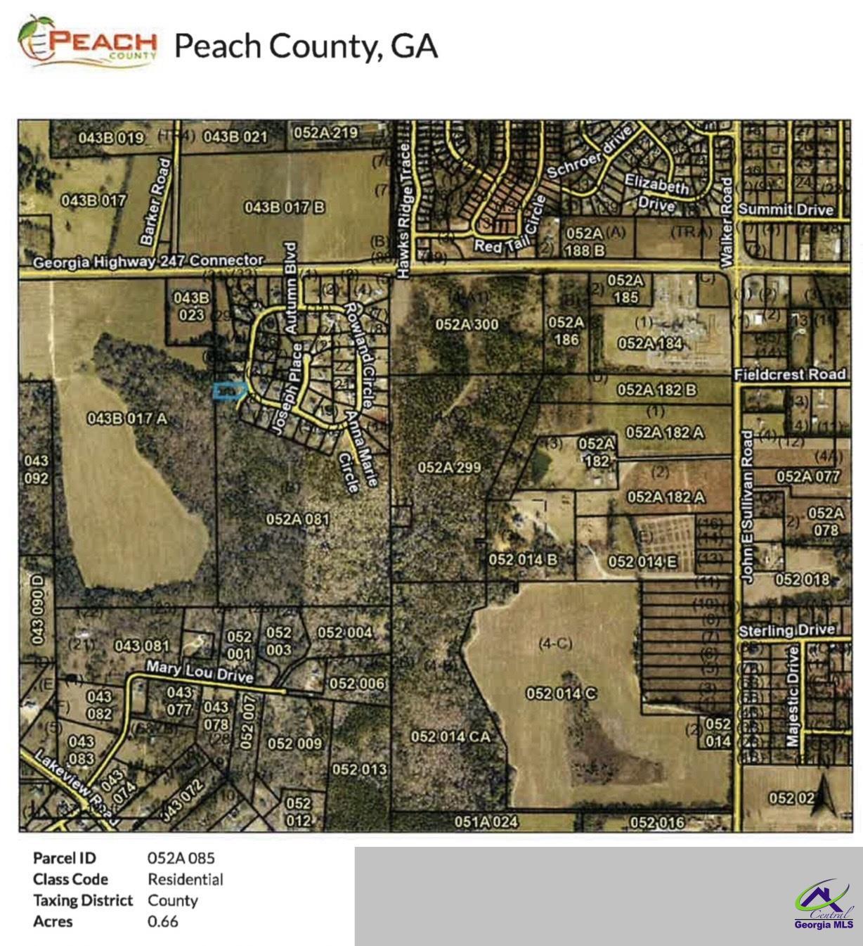 53.91 Acres Anna Marie Circle (Autumn Cove Subdivision)