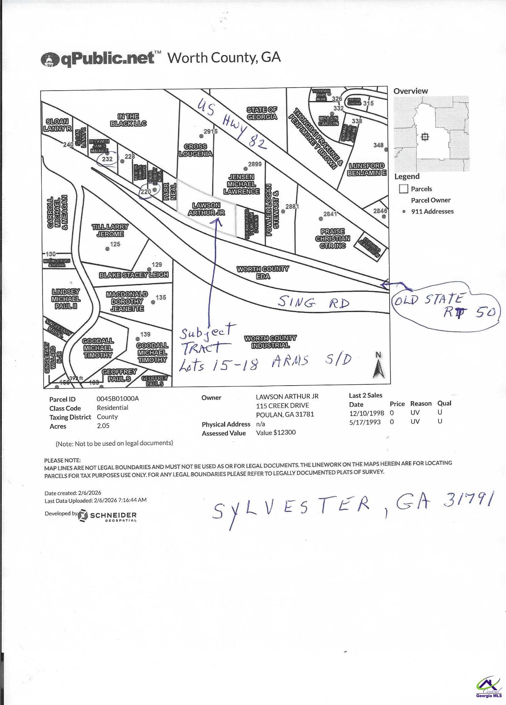 Old State RT 50 - Lots 15-18