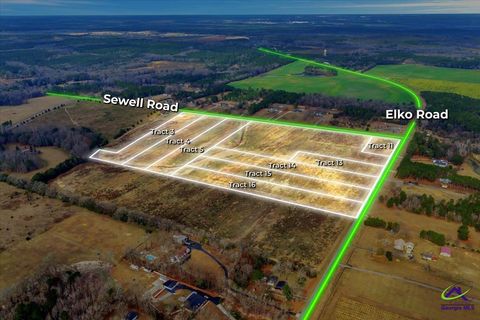 Lot# 3 SW (6 acres) Sewell Road Elko GA 31025