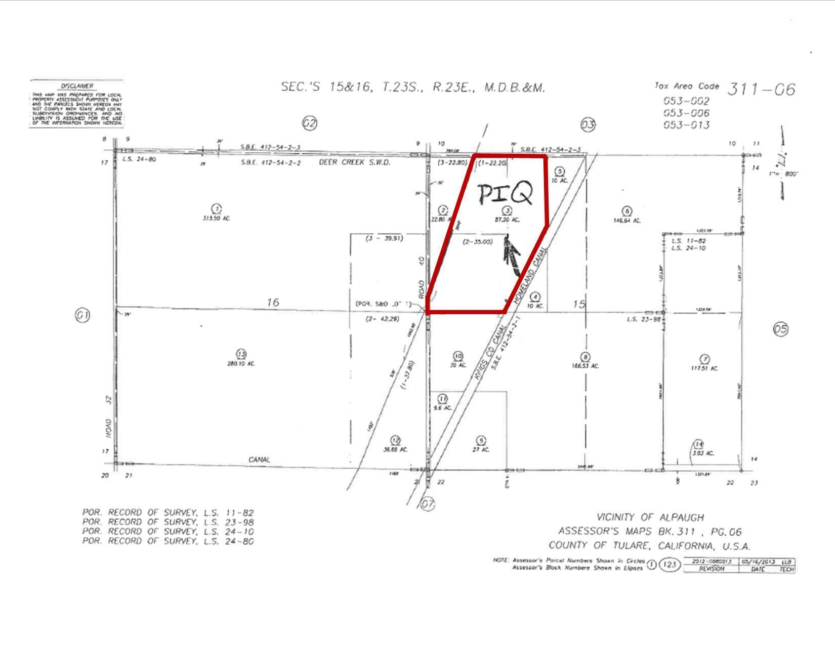 Alpaugh, California 93201, United States, ,Land,Active,74145