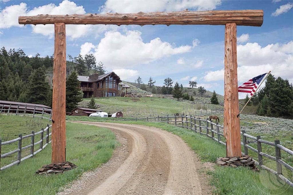 Photo of 94 Sheep Mountain Road (w/ 614 AC State Lease), Red Lodge, MT 59068 (MLS # 352334)