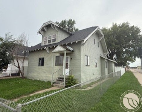 Front and on a corner lot
