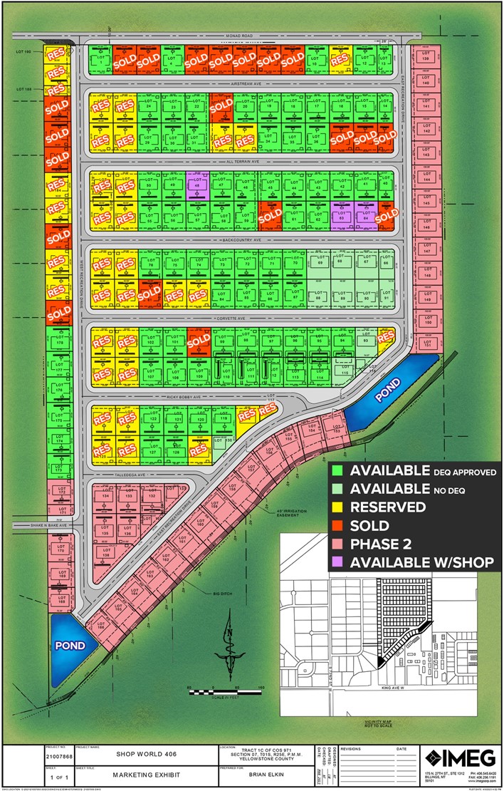 Photo 1 of 10 — Lot 93 Corvette Avenue, Billings, MT 59106