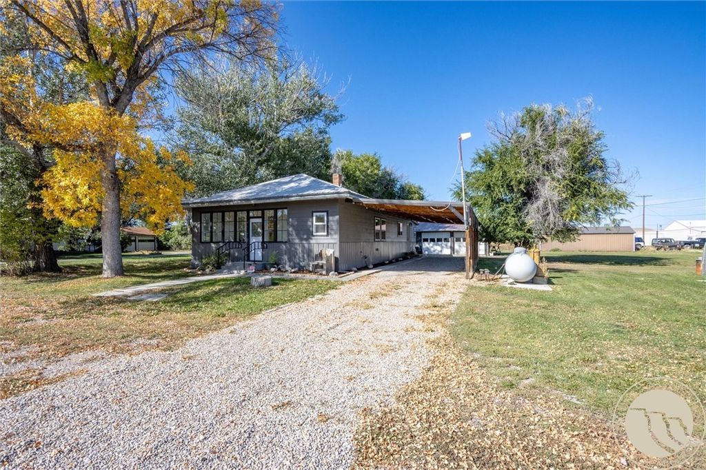 Photo of 113 First Avenue W Ave, Lavina, MT 59046 (MLS # 355847)