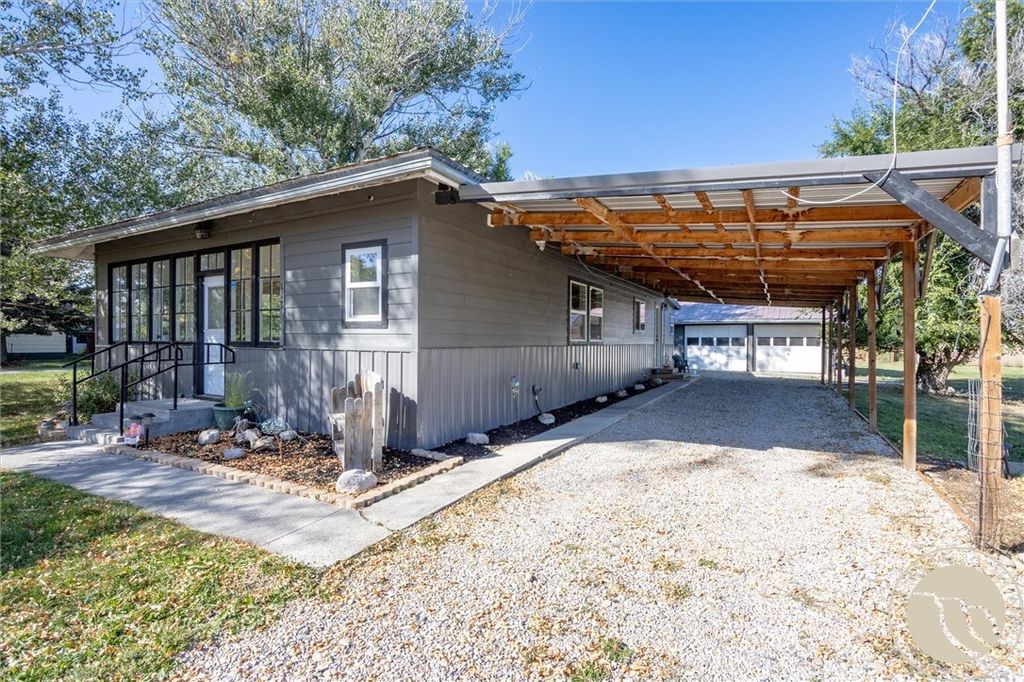 Photo of 113 First Avenue W Ave, Lavina, MT 59046 (MLS # 355847)