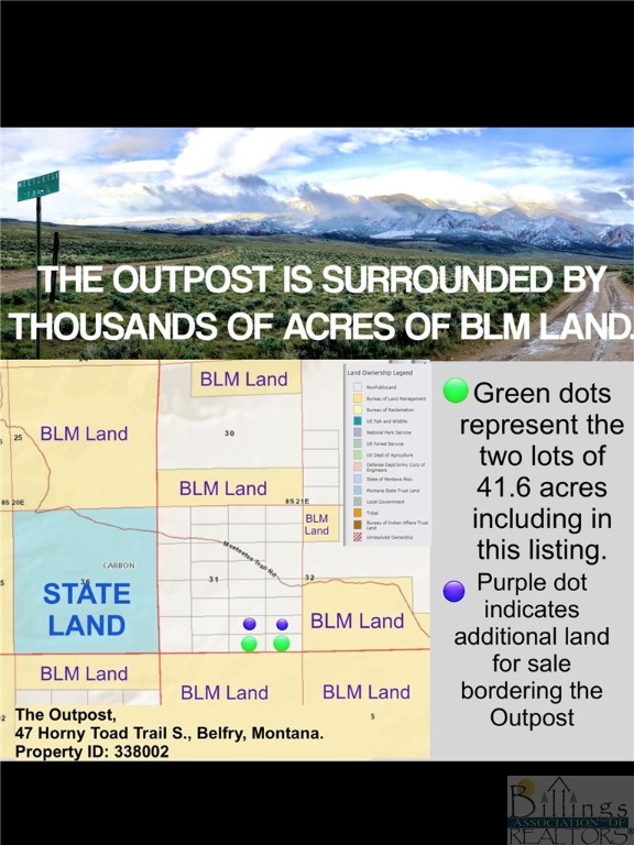 Belfry, Montana 59008, United States, ,Land,Active,73624