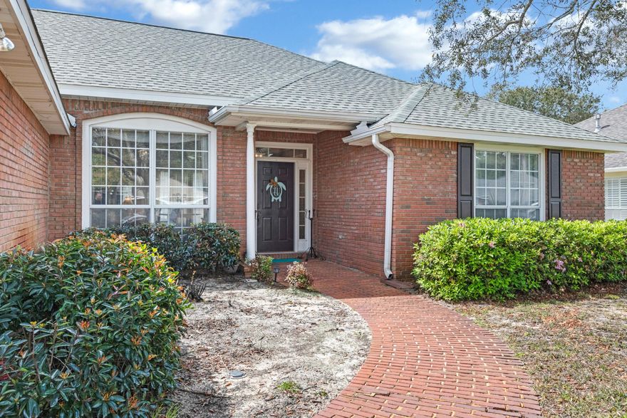 Completely renovated home in one of the most desirable neighborhoods in Destin! Updated bright, air colors along with tile, laminate flooring and stained concrete. This is a family friendly and quiet neighborhood one street over from the Bay. This home has three bedrooms and two full baths. Master bath has a shower and separate soaker tub along with dual vanities. Walk in closet. The kitchen also a breakfast nook for dining. The office could easily be used as a fourth bedroom. Laundry room is inside. Nice sized pantry. Community pool is only a few houses down. Buyer and buyers to verify all that is of importance to them.HOA fees cover access to the shared swimming pool, gazebo, and bathrooms.