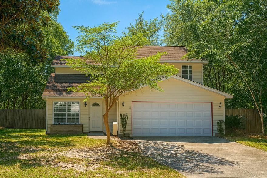 Spacious Home on Nearly an Acre in a Peaceful Cul-de-SacThis beautiful home offers plenty of space inside and out, situated on almost an acre of land at the end of a quiet cul-de-sac. The kitchen features stainless steel appliances, ample cabinetry, a large pantry, and a convenient breakfast bar perfect for family gatherings or entertaining. Tile flooring flows throughout the first floor for easy maintenance. A generous laundry room provides added functionality. Upstairs, the primary suite includes a private balcony overlooking the expansive backyard, ideal for relaxing and enjoying the view.