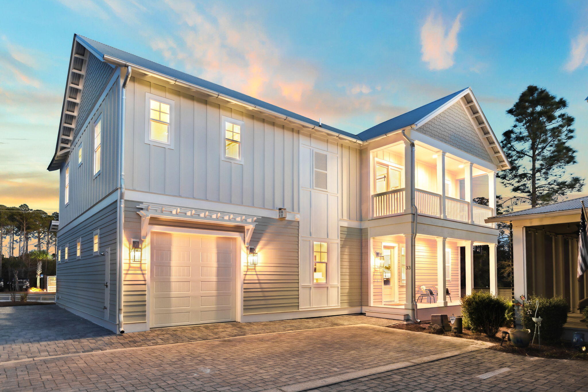 Located just moments from Grayton Beach's best shopping, dining, and a large public beach access, 33 Grayton Blvd offers an ideal blend of luxury, convenience, and laid-back coastal charm. Designed with comfort and functionality in mind, this beautifully crafted two-story home provides an effortless flow between indoor and outdoor living, making it the perfect retreat for both full-time residents and vacationers alike. On the first floor, an inviting open-concept living and dining area creates a welcoming space for gathering and entertaining. Large windows allow for an abundance of natural light, while high-end finishes and thoughtful design details elevate the coastal aesthetic. The well-appointed kitchen flows seamlessly into the dining space, making meal prep and entertaining effortless.
Also located on the first level is a guest bedroom, offering convenience and privacy with an ensuite bath. Whether used as an owner's retreat or a comfortable space for guests, this bedroom provides easy access to the main living areas while maintaining a sense of seclusion.
The second floor features the primary bedroom with a spacious, upscale bathroom showcasing high-end finishes and a solid surface soaking tub, as well as two guest bedrooms, each thoughtfully designed to provide comfort and convenience.
What truly sets 33 Grayton Blvd apart is its unbeatable location. Nestled in a quiet yet central area, the home is just a short stroll from Grayton Beach's vibrant town center, where beloved local hotspots like The Red Bar and Chiringo await. Explore boutique shops, art galleries, and coffee spots, all within walking distance. Plus, with a large public beach access just moments away, the sugar-white sands and emerald Gulf waters are always within reach.
With a smart and spacious layout and close proximity to everything that makes Grayton Beach special, 33 Grayton Blvd is a rare find. Whether you're searching for a primary residence, a vacation home, or a strong rental investment, this property offers the perfect combination of style, comfort, and premier 30A living.
Reach out to us today for cost-to-own figure & rental projections.