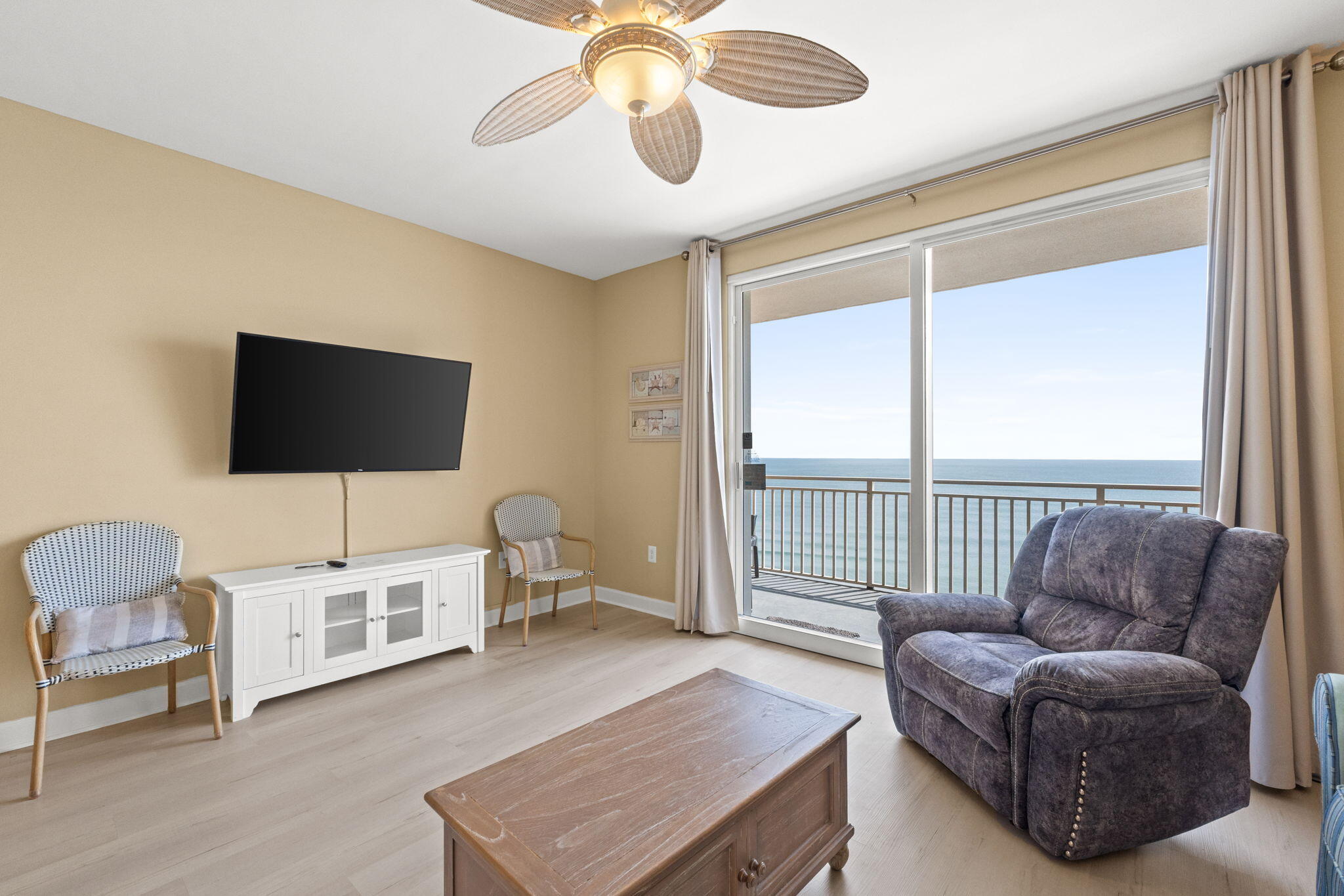 Beach living at its finest in the perennial favorite beach property, Splash - which offers some of the BEST rental income potential anywhere on the beach! Splash's incredible location on the west end of Front Beach Rd. and outstanding on-site amenities creates a resort style environment that is unique in Panama City Beach. Beautifully furnished, Gulf front condo - this 1 bed, 2 bath floor plan offers everyone plenty of room (sleeps 6).