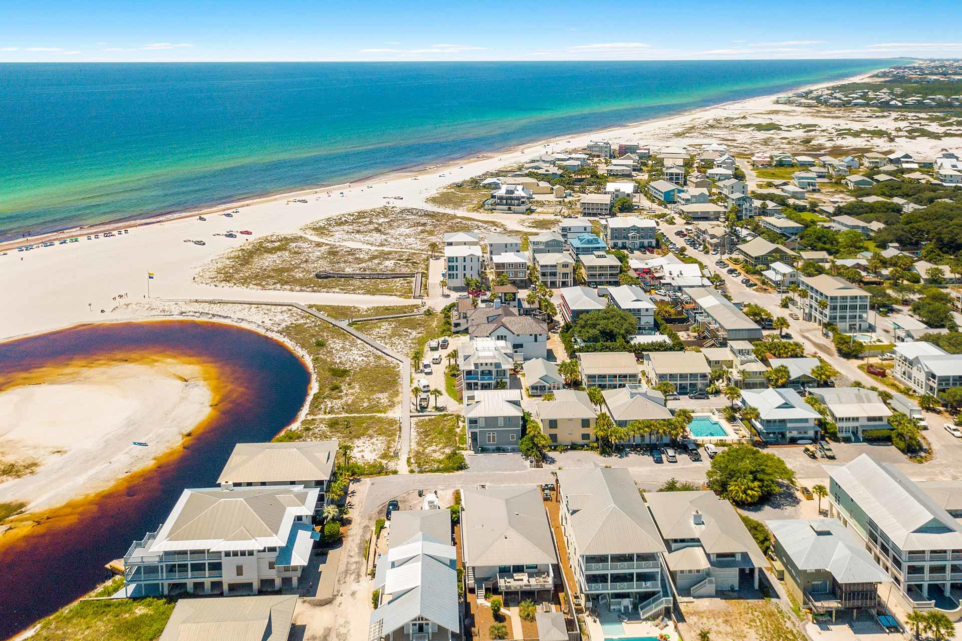 Just steps from the Grayton public beach access and restaurants like the Red Bar and Chiringo, this 2 bedroom cottage is perfect for those wanting to try the Grayton life before buying. Washer and dryer hookup in unit. One year lease required. Background and credit check prior to signing. Rent is $2000 a month and security deposit is $3000