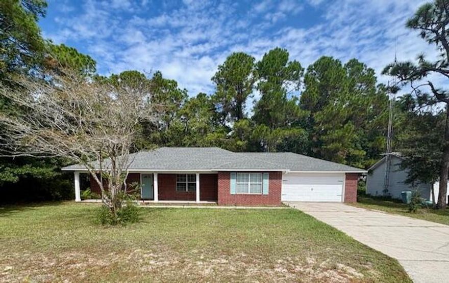Welcome to this beautiful updated brick home. Walk into the open space of the living room and dining room perfect for entering. The updated kitchen boosts grain countertops and stainless steel appliances. Offering 3 large bedrooms and 2 bathrooms as well as a fenced in backyard and 2 car garage. All this while also located minutes from Hurlburt Field, local beaches and much more. Pets may be allowed pending owner approval and nonrefundable pet fee. No smoking allowed.