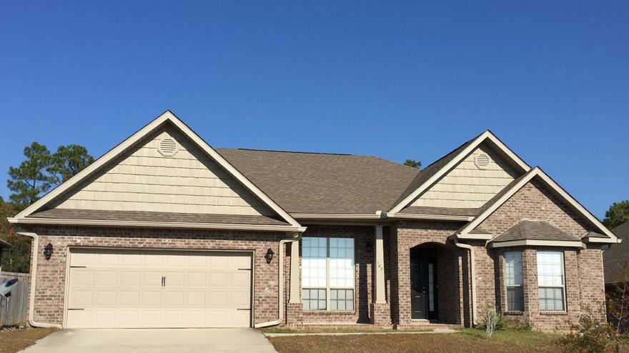 Short Sale. Back on market with an approved price from the bank. (This means less waiting time for approval for you) Sellers are Motivated to sell and looking at all offers. Take advantage of this great property at a Great Price.Come take a look at one of D. R. Horton's most popular plans, The Cynthia. This plan features open foyer, large open kitchen with breakfast bar, breakfast area, separate dining room, office/living room, large family room, large master bedroom with master bath with double sinks and separate shower. Also there is covered porch for relaxing. Two additional bedrooms and 2 car garage.