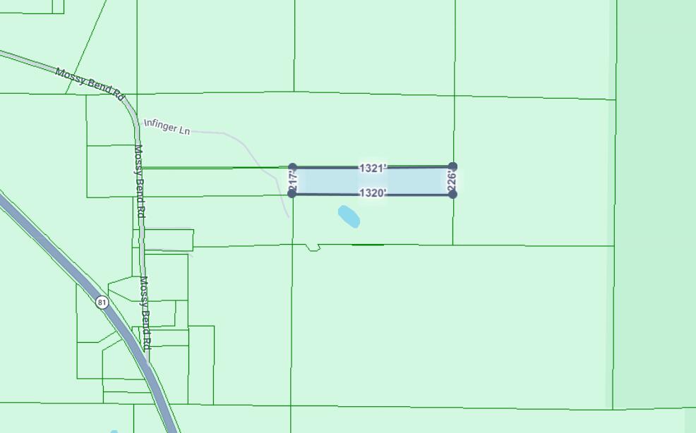 NO RECORDED SUBDIVISION - Land