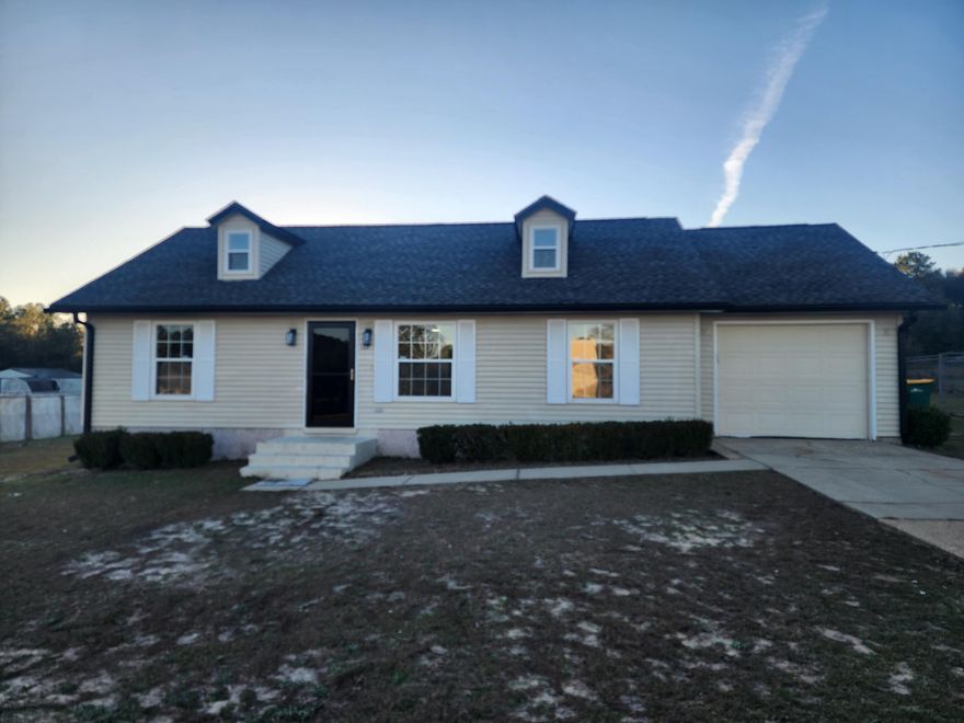 Discover the perfect blend of comfort and convenience in this completely updated 3-bedroom, 2-bathroom home, nestled on a generous 1,01-acre lot in North Crestview featuring a practical split floor plan, this residence shines with new flooring, fresh paint, updated light fixtures, and modern hardware throughout.  Enjoy the ease of a move-in ready home that is newly updated with a large, fenced yard ideal for outdoor living and entertaining. Don't miss the opportunity to make 133 Stephens Lane, your new haven. Schedule your viewing today