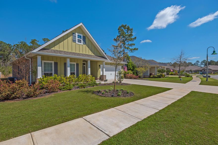 2 yrs young, 3 sides brick, very clean and shows like a model. Passages neighborhood is one of the newest in Hammock Bay expect great neighbors. Home is inviting with an open floor plan. The 'Bonaventure' is very popular.(floor plan included in picture section). Lots of up-grades including gas cooking with micro-wave vented to outside and double door pantry. All window treatment remain. Home comes with security sys w/8 Shock Sensors, 2 Motion Sensors($1000). 4 Cameras installed($1200) w/2 in front and 2/back. Gutters installed entire perimeter($1200). Smart Phone controlled NEST Thermostat($350). Exterior walls Pest Control Ports. HUGE Master allows for both king bed and sitting area or baby crib area. Master bath has titled over-sized shower. Homes backs up to preserve.