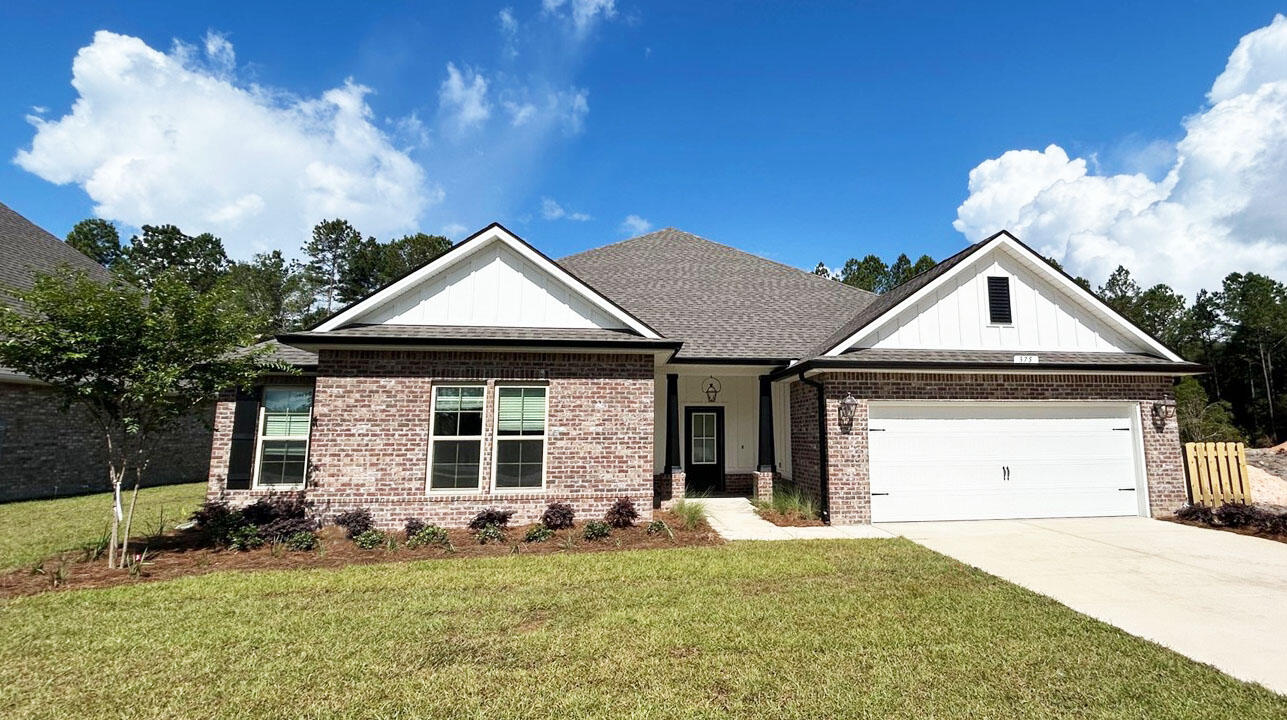 Awesome builder rate plus FREE refrigerator. Restrictions apply.The TAFT IV G in Lanterns at Hammock Bay community offers a 4 bedroom, 2.5 bathroom, open design with pocket office. Upgrades added (list attached).Special Features: separate vanities, garden tub, separate custom tiled shower, and walk-in closet in master bath, double vanity in 2nd bath, kitchen island, boot bench and drop zone in mudroom, covered porches, recessed lighting, crown molding, framed mirrors, smart connect WIFI thermostat, landscaping, architectural 30-year shingles, flood lights, and more!Energy Efficient Features: electric water heater, electric kitchen appliance package, low E windows, and more! Energy Star Partner.