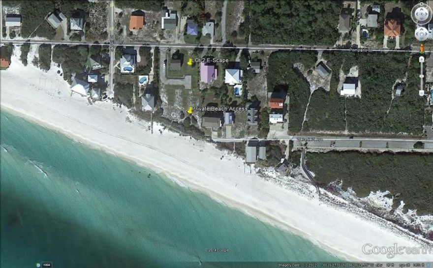 Stunning south side lots with direct, private beach access. No HOA. No build out period. Lot 1 is 1 tier back from Lot 4. Lot 2 offers DIRECT beach access out your back door. No busy streets to cross, etc. Flood zone X, tap fee paid, and ample room to build. Inlet beach has slowly become the place to be in South Walton. Walk to Rosemary or all the other shops that are about to open. Please call with any questions. Also available are 2 adjacent lots, Lot 5 is gulf front and the Lot 2 is 1 tier back (MLS #712566). All lots can be purchased as single lots.