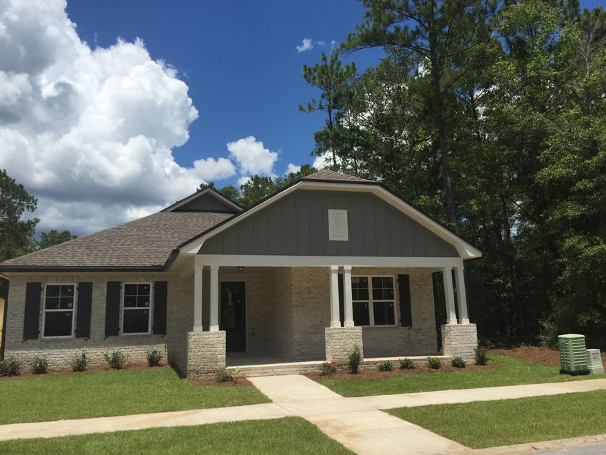 New Alley Home in Freeport. Marina Village is a cute, little private, bayou-coastal community, with pool, pool bath, playground, ponds as well as direct access to Lagrange Bayou via Freeport Marina. Come see the Wahoo floor plan 2,050 Square Foot, three bedroom, two bath, single story home. Local builder with excellent reputation. Brick exterior, low-e vinyl windows, covered entry, large covered rear porch, 2-car garage and landscaping package with automatic sprinkler system. Interior finishings include, 9 foot ceilings, crown molding, cased openings, cased windows, brushed nickel hardware and lighting. Tiled shower and tub deck, double vanity and walk in closet in master. Laminate, tile and carpet floor coverings.