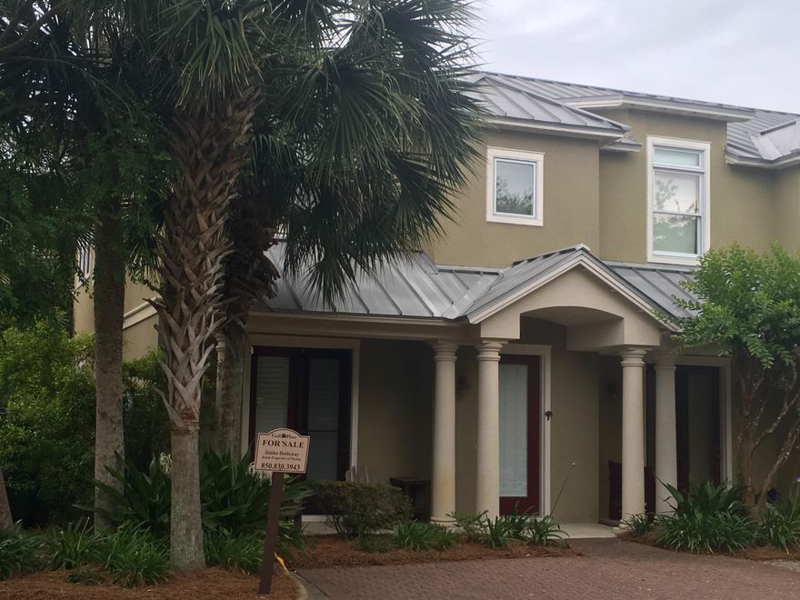 Welcome to this one of a kind-stunning town home located in the exclusive community of Gulf Place. This rare Henry Court end unit is completed with custom upgrades throughout. As you enter the home you are greeted with a quaint foyer that leads you into the open kitchen, dining, and spacious living room suited for all your entertaining needs. The custom kitchen is a cookers dream with stainless steel appliances, bar, and lots of cabinet space. Off the living room is a screened in porch and back entry to the home that is conveniently located for easy access just across from the Gulf Place pool. As you travel upstairs you will notice the custom hand railing and bamboo floors. There are two bedrooms one master suite off the back with double vanity whirlpool tub and separate walk-in shower.