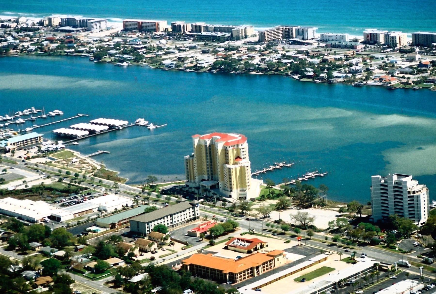 This unit is located on the 15th floor and has spectacular views where you can see the Gulf, the Sound and Choctawhatchee Bay. AC is 2 years old and seller has upgraded appliances. Also, this end unit has balcony on the sound side and on north side where you can see our beautiful city all the way to Destin. Community pool, Gated, fitness center, guest quarters, media theater