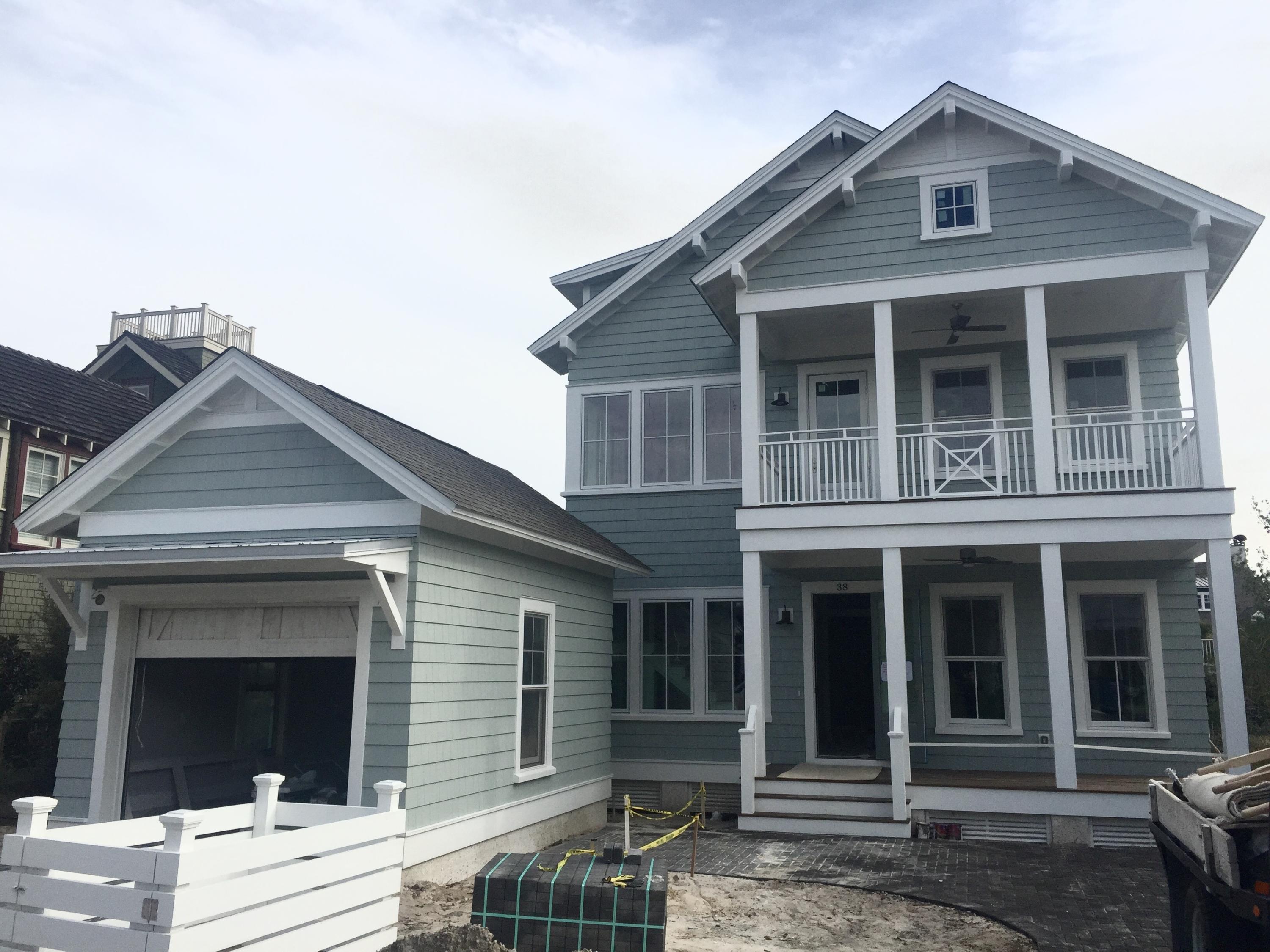 This custom designed residence in WaterSound Bridges is under construction and is sure to impress. Upon entering this amazing home one immediately appreciates the extraordinary use of skillful mill work and craftsmanship evident in the custom trim, moldings, doors and cabinetry. There is a multitude of natural light coming through the plethora of windows which complement the open spaces. All of these upgrades truly set the tone for a gracious, relaxed ambience which is found throughout this one of a kind, unique and inspired beach home.