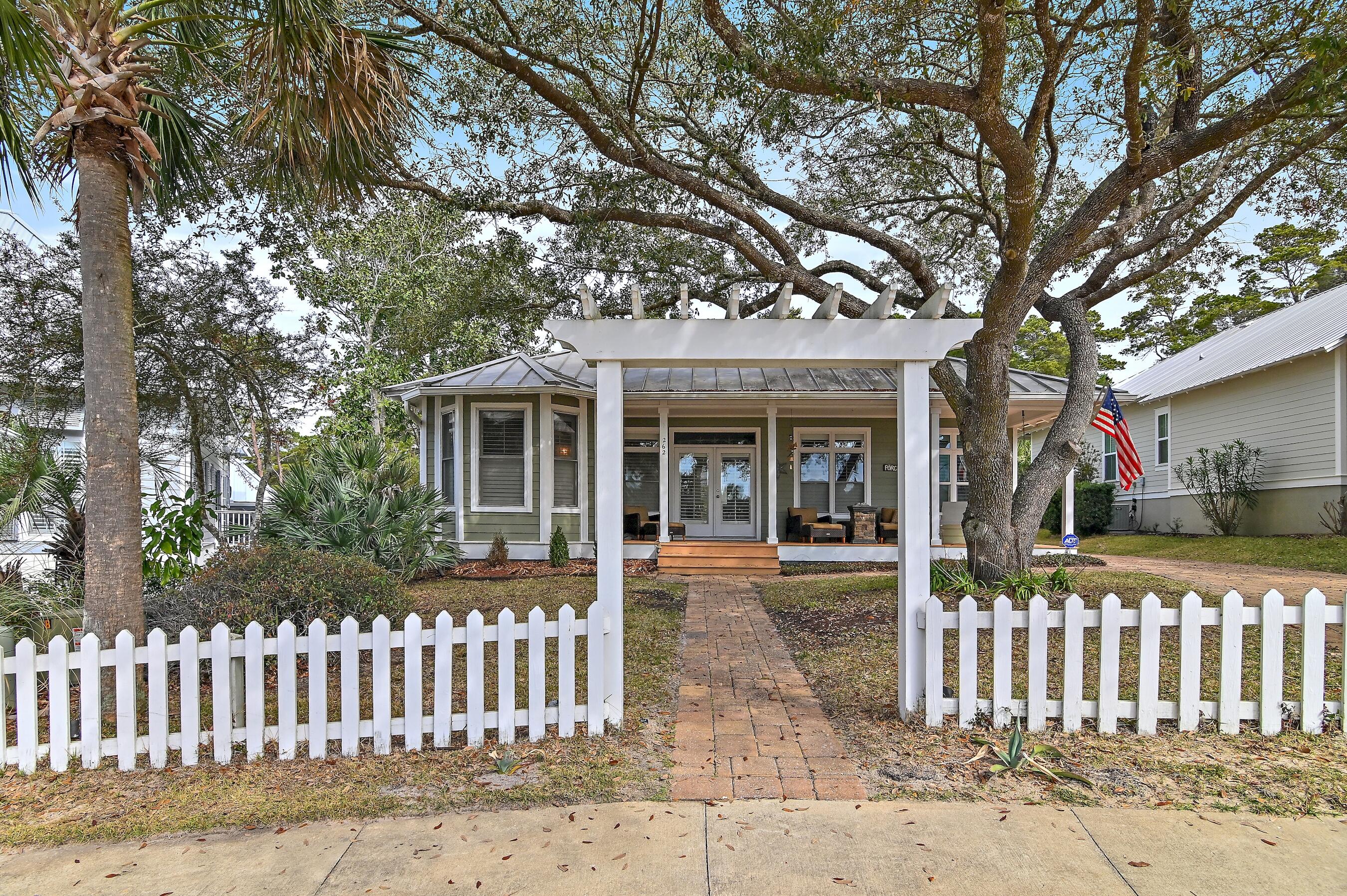 Welcome to your dream beach retreat off of 30A! Nestled in a serene and peaceful neighborhood, this charming beach cottage is the perfect oasis for those seeking a primary or second home near the beach. Situated just a short stroll away from beach access, this property offers the best of coastal living. This home comes with a coveted carriage house above a two-car garage for guests or for use as supplemental income. The home backs up to Florida Forestry making for a peaceful and serene back drop. Only 2,700 feet from home you will be relaxing on the sugar-white sand & clear Emerald Coast waters of one of Florida's Top-Rated Beaches. This fantastic beach home is within a short walking distance or golf cart ride to 1 neighborhood beach access & 2 public beach accesses. Located on the West end of the Scenic 30A corridor, this location is undeniably the most convenient to South Walton County's premier shopping, restaurant districts & amenities, such as Grand Boulevard, Sacred Heart Hospital, Van R Butler Elementary School and a phenomenal state park known as Topsail State Park, which offers guests 1,600 acres of indigenous forest, 3-miles of native, protected beach, and hiking & biking trails. NEW ROOF AND GUTTERTS STARTING NEXT WEEK!
Sea Dunes exemplifies the quintessential beach vibe that earmarks 30A. Sea Dunes offers low HOA fees with no short-term rentals, 90 day minimum. Please inquire for further details and to schedule a private showing.
Notable features: New hot tub, ample parking, electronic dog fence, reverse osmosis water system, carriage house, alarm, Jenn-Air refrigerator, new appliances and golf cart!