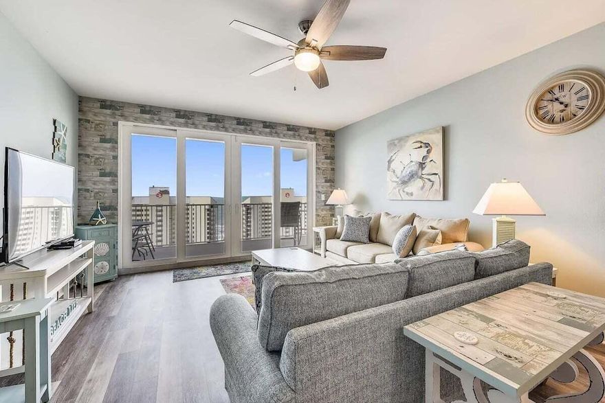 Vacation Rental Season is right around the corner, Don't miss out on this turn key investment property. This condo offers 2 king bedrooms, a bunk area and a spacious living area with a pull out sofa for maximum rental potential l! Great gulf views from the Livingroom and Master bedroom. Upon entering the unit you will notice that the unit feels very clean and modern!  Appliances and washer and dryer purchased in 2020. You and your guest will fall in love with all that Laketown Warf has to offer! The resort has it all, easy beach access, walking distance to attractions, shops and restaurants. Enjoy the 52,000 sq. ft lake boardwalk and nightly fountain and light shows. Choose from 5 amazing swimming pools or watch the sunset over the Gulf from your private balcony! Call me today!