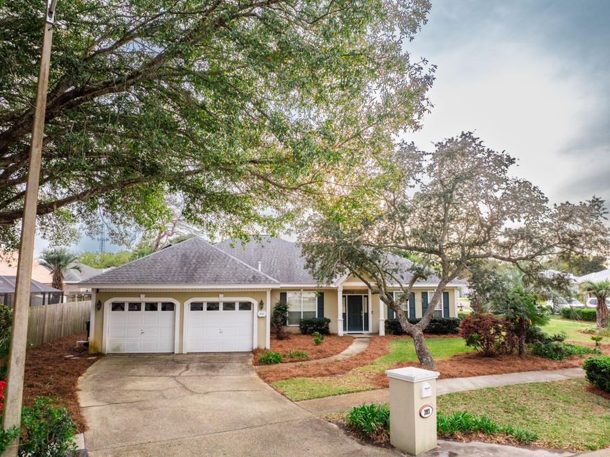 Introducing 292 Stahlman Ave! With its location in the heart of Destin, this charming, well-maintained 3BR/2BA home offers the perfect blend of convenience and coastal charm. Enjoy the best of Destin living, located just minutes from the Destin Harbor and HarborWalk Village with its access to world-class fishing and boating, restaurants, shops, and entertainment options. Boaters are sure to appreciate the proximity to Joe's Bayou boat launch as well. Situated on a spacious and beautifully landscaped lot, 292 Stahlman has been well cared for and offers both comfort and efficiency. **NEW ROOF coming soon! Buyer is also replacing hot water heater and air handler! Inside, the open floor plan creates a bright and inviting living space. This plan offers a private and spacious master suite, with its own exterior door. The two additional bedrooms and bath are thoughtfully positioned on the opposite side of the house. The clean and well maintained interior includes space for dining, breakfast nook, and spacious kitchen.  The back porch area is loaded with opportunity, offering the perfect space to create your own outdoor private retreat. A spacious two car garage with a mini split system offers versatility, making it ideal for a workshop or home gym. 

Please note that short term rentals are prohibited in this established residential neighborhood of Ridge Wood Manor.  No HOA.

Don't miss this opportunity to own a piece of paradise! 