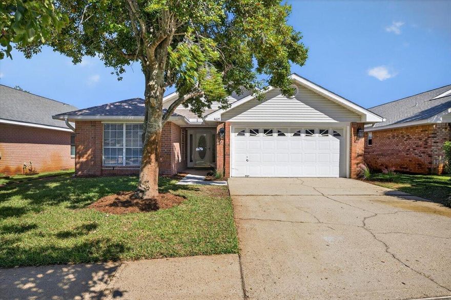 What an opportunity!!! This home is located south of 98 which makes it a prime location for those desiring the beach lifestyle. Golf cart to the beach, shopping, restaurants, and more! A great opportunity for full time residents, or use it as an investment with the ability to short term rental in this neighborhood. The community pool is just steps away! Fully updated throughout the home including all new flooring, trim work, new light fixtures, and more. The kitchen has been upgraded with shaker cabinets, quartz counters, stainless steel appliances with gas range/oven/stove. Both bathrooms have been revamped with fresh tile work, a custom double vanity in the master and tub/shower combo added in the hall bathroom. 3 Bedrooms, 2 bathrooms, and large living space make this a must see!