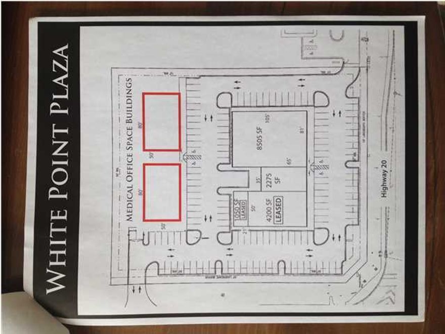THIS MIXED USE PROJECT FEATUREs 16,025 SF OF RETAIL / RESTAURANT SPACE AS WELL AS 8,000 SF OF MEDICAL / OFFICE SPACE. THE SITE IS LOCATED ON THE SOUTHWEST CORNER OF HIGHWAY 20 & WHITE POINT ROAD WITH TREMENDOUS VISIBILITY. THE PROJECT SITS IN THE MIDDLE OF A VERY WELL ESTABLISHED MASTER PLANNED COMMUNITY. THIS SPACE IS OUR ONLY AVAILABILITY REMAINING IN THE SHOPPING CENTER...2275 SF. THIS TRAFFIC SIGNALED INTERSECTION HAS 40,000 CARS PER DAY PASSING THE SITE. CALL BRETT STUART FOR ADDITIONAL INFORMATION. 850.865.9123.